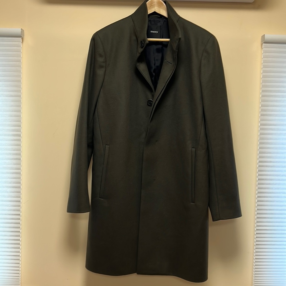 Theory Wool Coat Men